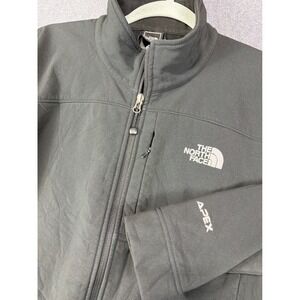 The North Face Apex Softshell Jacket Womens Large Black Full Zip Outdoor